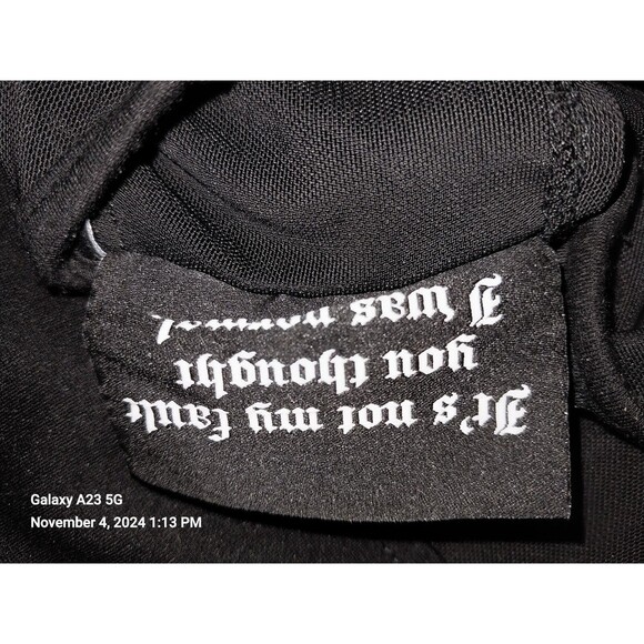 Killstar Astra Skater Dress Women's Medium Black - Picture 6 of 8